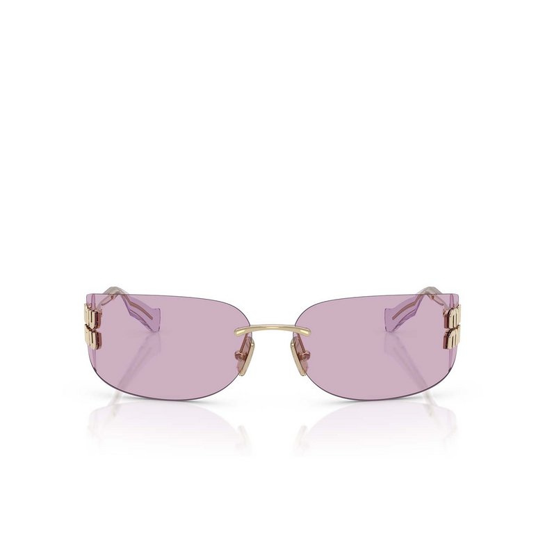 Miu Miu MU A51S Sunglasses ZVN90O pale gold - 1/3