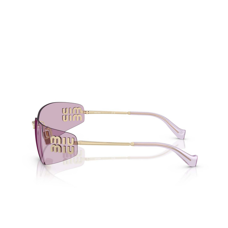 Miu Miu MU A51S Sunglasses ZVN90O pale gold - 3/3