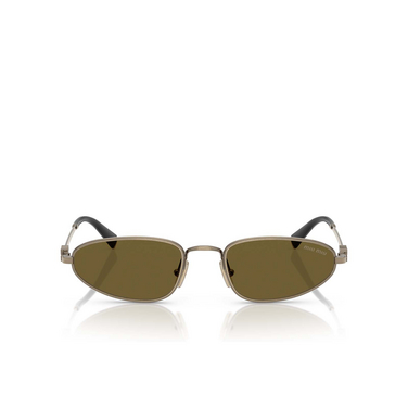 Occhiali da sole Miu Miu MU A52S 26C09Z old gold - frontale