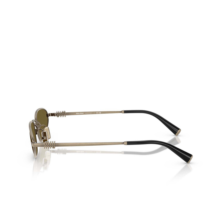 Gafas de sol Miu Miu MU A52S 26C09Z old gold - 3/3