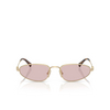 Gafas de sol Miu Miu MU A52S ZVN4I0 pale gold - Miniatura del producto 1/3