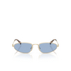 Miu Miu MU A52S Sunglasses ZVN60O pale gold - product thumbnail 1/4