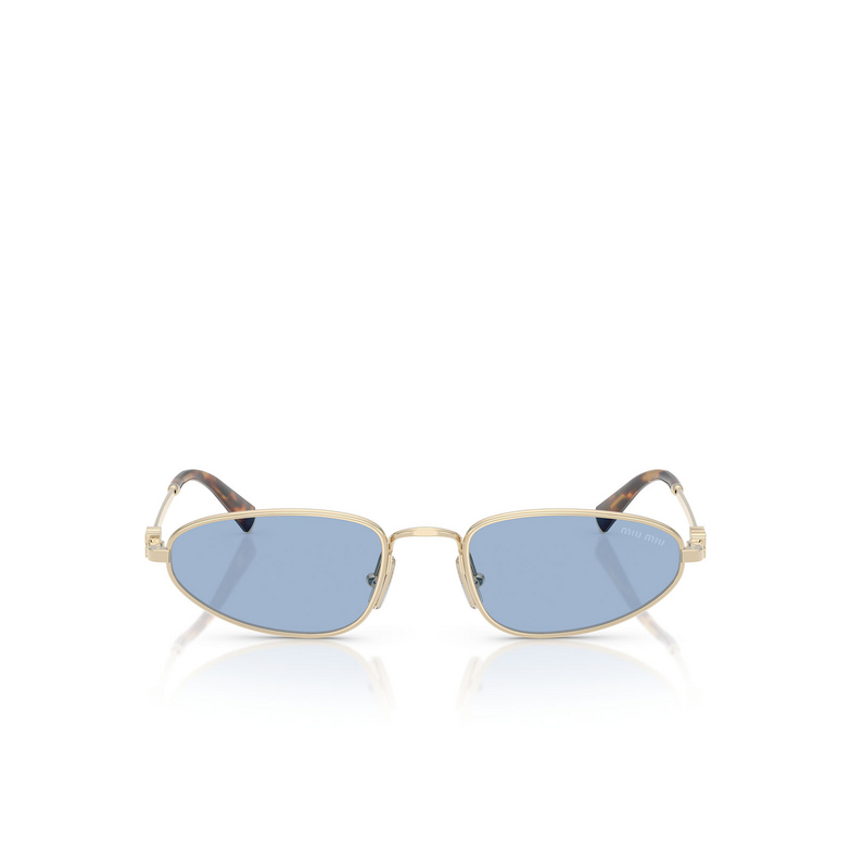 Miu Miu MU A52S Sunglasses ZVN60O pale gold - 1/4