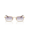 Miu Miu MU A53S Sunglasses 5AK04O gold - product thumbnail 1/3