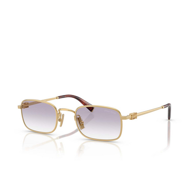 Occhiali da sole Miu Miu MU A53S 5AK04O gold - tre quarti