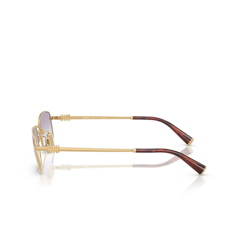 Miu Miu MU A53S Sunglasses 5AK04O gold - 3/3