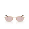Miu Miu MU A53S Sunglasses ZVN4I0 pale gold - product thumbnail 1/3