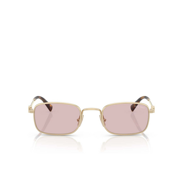 Occhiali da sole Miu Miu MU A53S ZVN4I0 pale gold - frontale