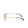 Miu Miu MU A53S Sunglasses ZVN4I0 pale gold - product thumbnail 3/3