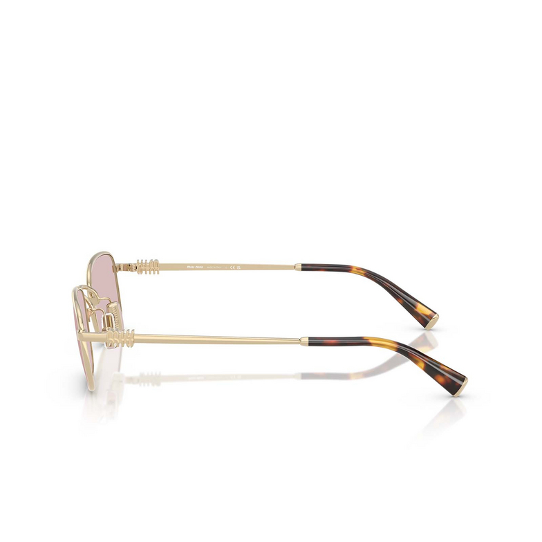 Miu Miu MU A53S Sunglasses ZVN4I0 pale gold - 3/3
