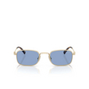 Miu Miu MU A53S Sunglasses ZVN60O pale gold - product thumbnail 1/3