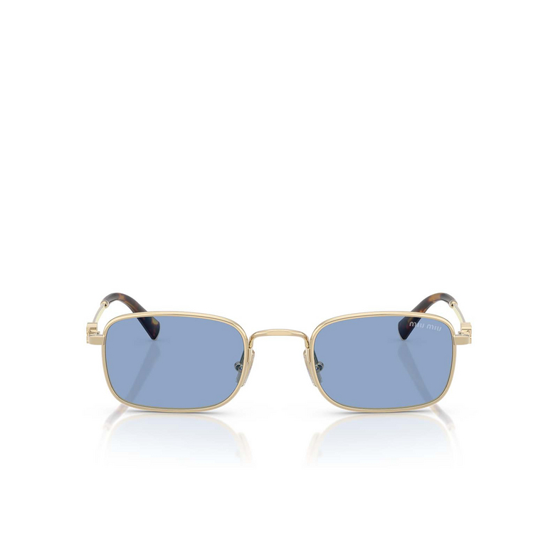 Miu Miu MU A53S Sunglasses ZVN60O pale gold - 1/3