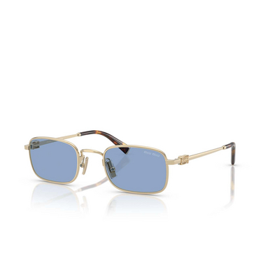 Occhiali da sole Miu Miu MU A53S ZVN60O pale gold - tre quarti