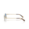 Miu Miu MU A53S Sunglasses ZVN60O pale gold - product thumbnail 3/3
