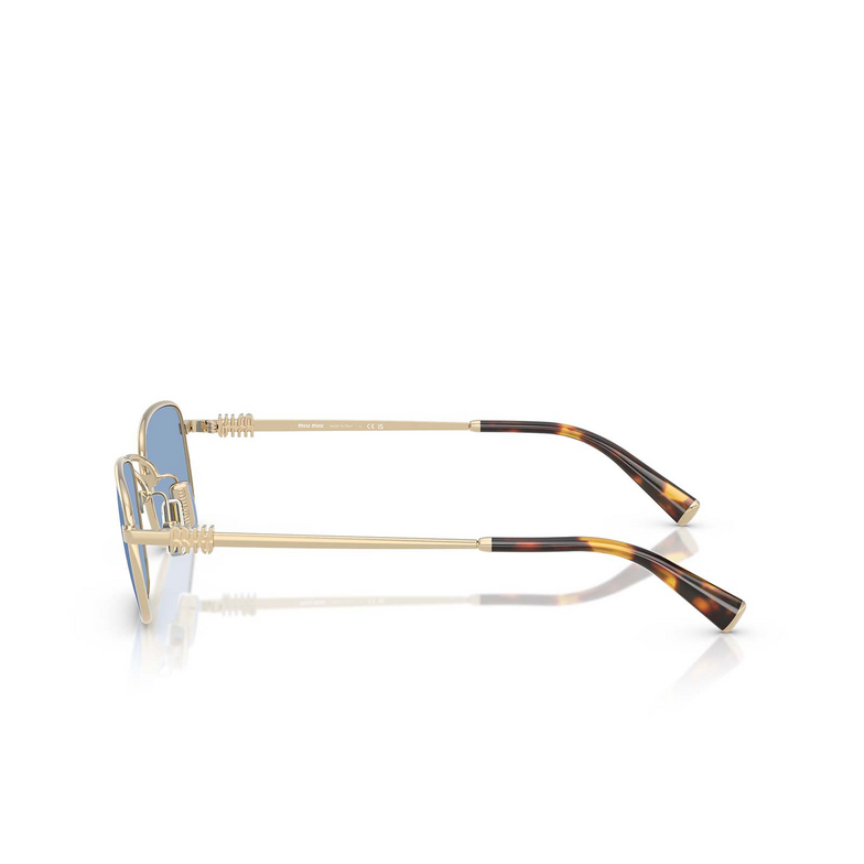 Miu Miu MU A53S Sunglasses ZVN60O pale gold - 3/3