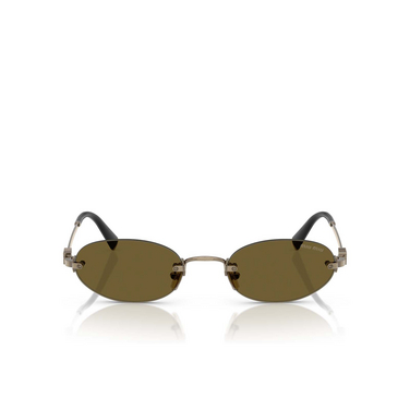 Miu Miu MU A54S Sonnenbrillen 26C09Z old gold - Vorderansicht