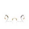 Gafas de sol Miu Miu MU A54S 5AK08N gold - Miniatura del producto 1/4