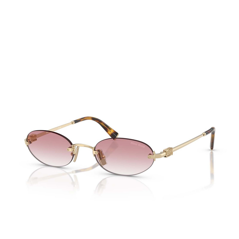 Gafas de sol Miu Miu MU A54S ZVN70O pale gold - 2/4