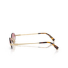 Gafas de sol Miu Miu MU A54S ZVN70O pale gold - Miniatura del producto 3/4
