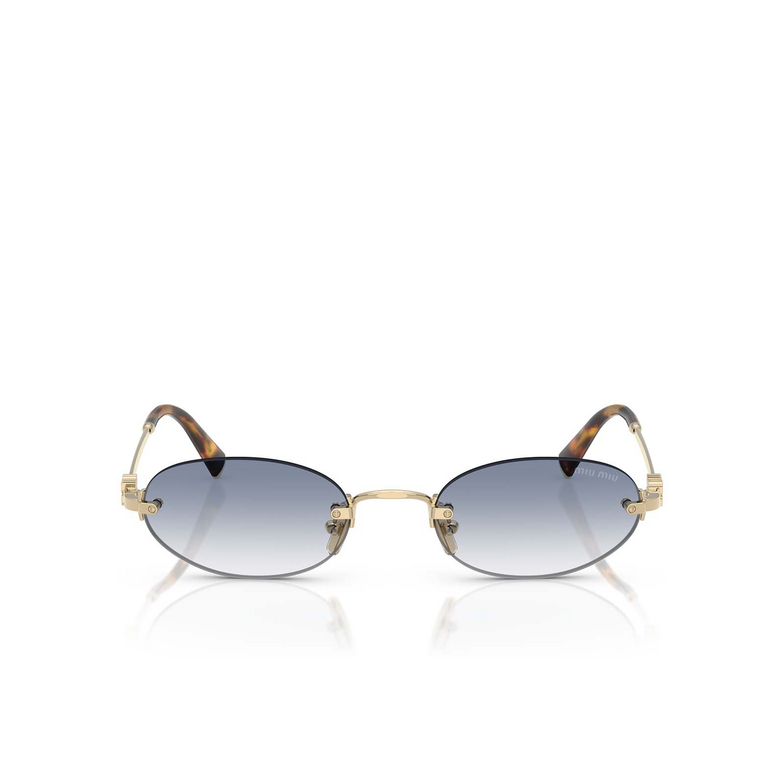 Gafas de sol Miu Miu MU A54S ZVN80O pale gold - 1/4
