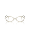 Gafas graduadas Miu Miu REGARD 12U1O1 hemp transparent - Miniatura del producto 1/3