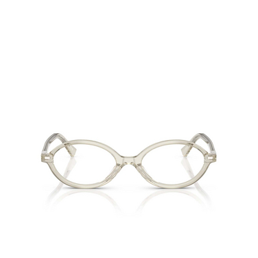 Lunettes de vue Miu Miu REGARD 12U1O1 hemp transparent - Vue de face