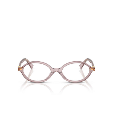 Lunettes de vue Miu Miu REGARD 12W1O1 mauve transparent - Vue de face