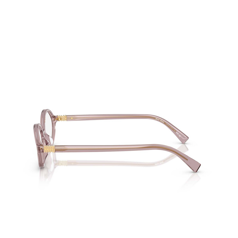 Lunettes de vue Miu Miu REGARD 12W1O1 mauve transparent - 3/4