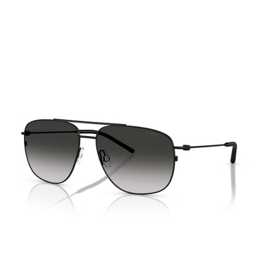 Moncler ALUMNI Sunglasses 10013C matte black - three-quarters view