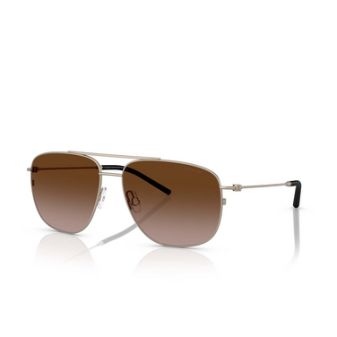 Moncler ALUMNI Sunglasses 100313 matte bronze - three-quarters view