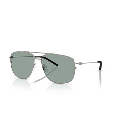 Moncler ALUMNI Sunglasses 100582 shiny gunmetal - three-quarters view