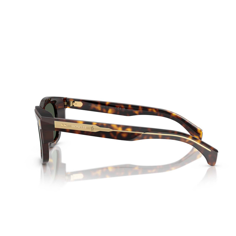Moncler CLARO Sunglasses 30029A brown tortoise - 3/3