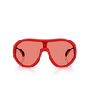 Gafas de sol Moncler CLOCHE 501784 matte red - Miniatura del producto 1/3