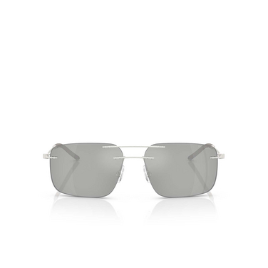 Moncler DOPPLER Sunglasses 10048V matte silver - front view