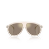 Moncler FHAITE Sunglasses 30035A transparent butter - product thumbnail 1/3