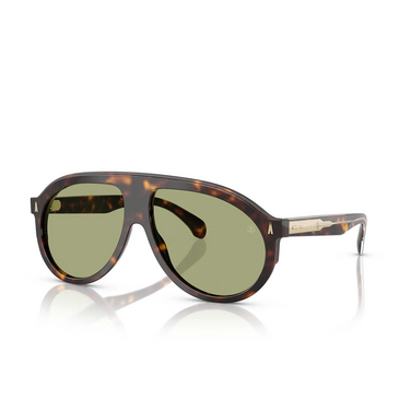 Moncler FHAITE Sunglasses 300282 brown tortoise - three-quarters view