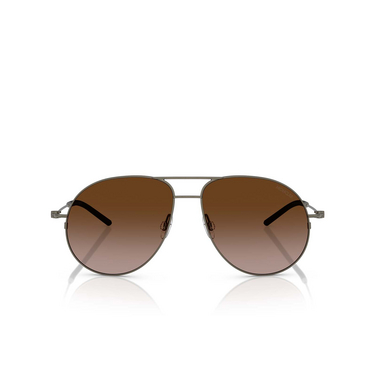 Gafas de sol Moncler FLYZE 100213 matte anthracite - Vista delantera