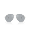 Moncler FLYZE Eyeglasses 10041U matte silver - product thumbnail 1/3