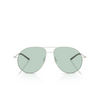 Moncler FLYZE Sunglasses 1004M1 matte silver - product thumbnail 1/3