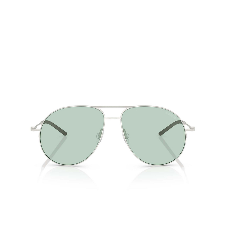 Moncler FLYZE Sunglasses 1004M1 matte silver - 1/3