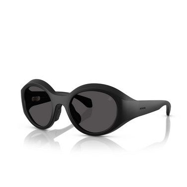 Moncler FUTURO Sunglasses 500687 matte black - three-quarters view