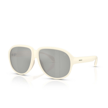 Gafas de sol Moncler HALCYONNE 50028V matt butter - Vista tres cuartos