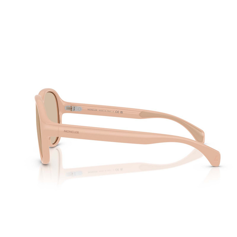 Lunettes de soleil Moncler HALCYONNE 500493 shiny pink - 3/3