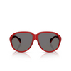 Moncler HALCYONNE Sunglasses 500581 milky red - product thumbnail 1/3