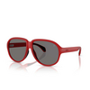 Moncler HALCYONNE Sunglasses 500581 milky red - product thumbnail 2/3