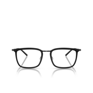 Lunettes de vue Moncler ME1001D 1009 shiny black - Vue de face