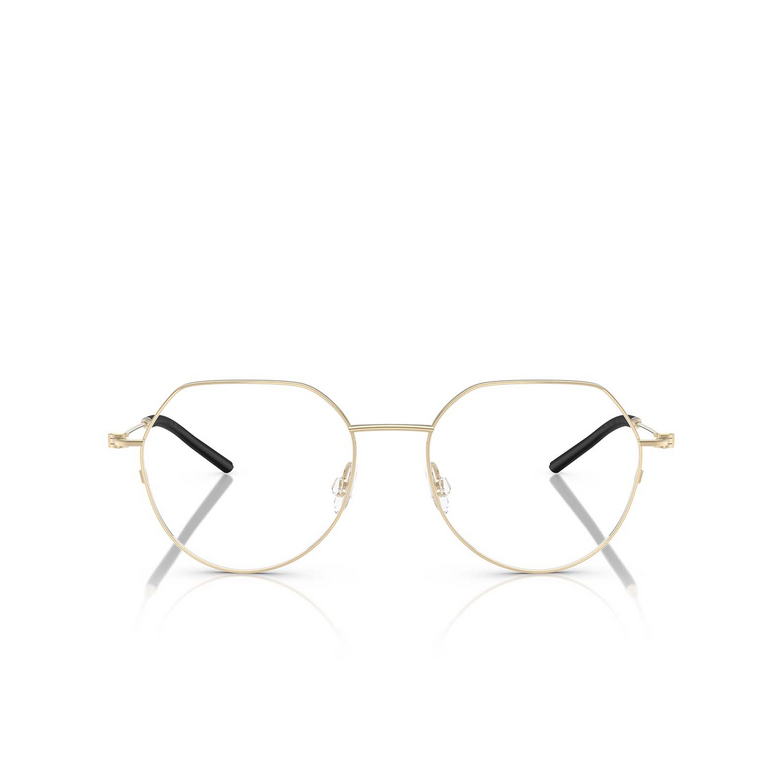 Moncler ME1002 Eyeglasses 1007 pale gold - 1/3