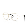 Moncler ME1002 Eyeglasses 1007 pale gold - product thumbnail 2/3