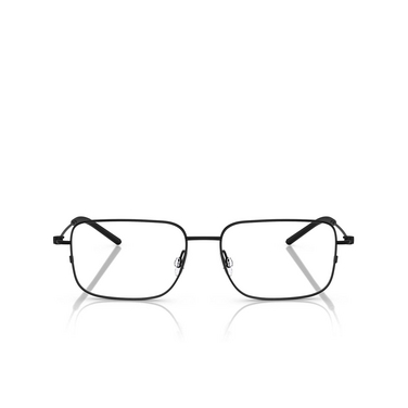 Lunettes de vue Moncler ME1004 1001 matte black - Vue de face