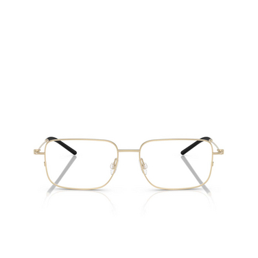 Lunettes de vue Moncler ME1004 1007 pale gold - Vue de face